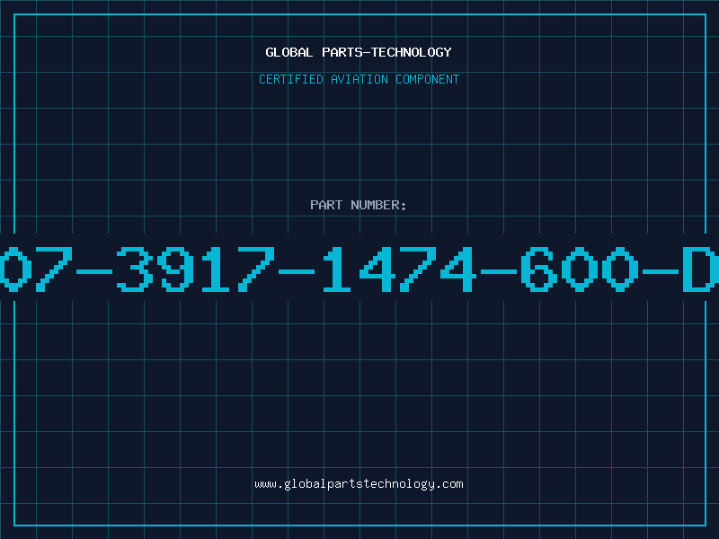 Aviation Part 507-3917-1474-600-DL