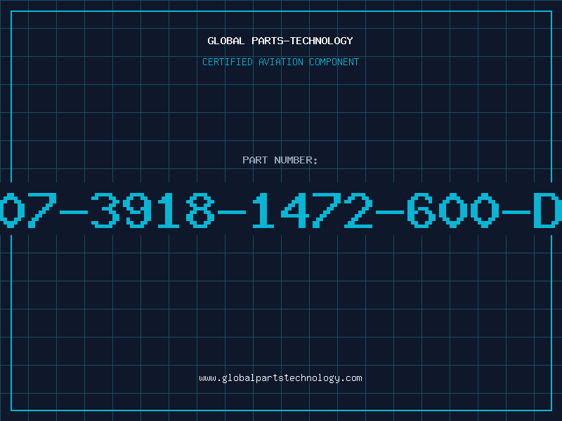 Aviation Part 507-3918-1472-600-DL