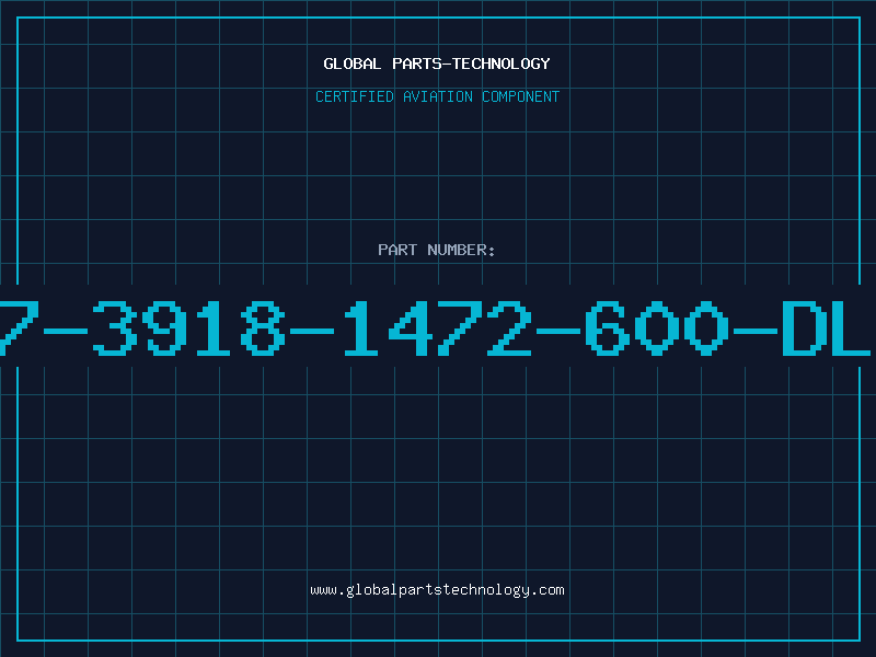 Aviation Part 507-3918-1472-600-DLCO