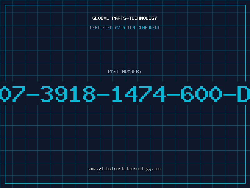Aviation Part 507-3918-1474-600-DL