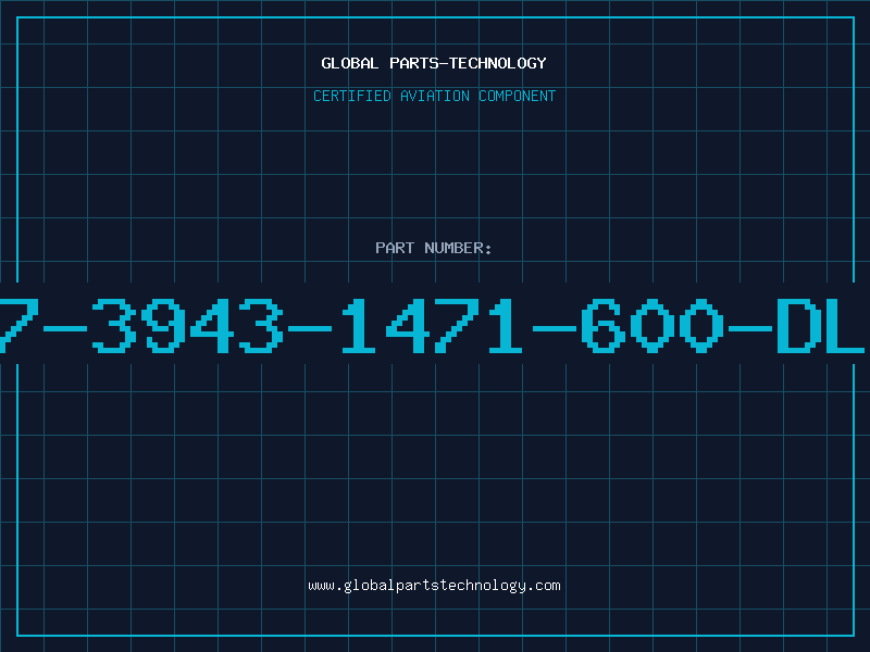 Aviation Part 507-3943-1471-600-DLCO