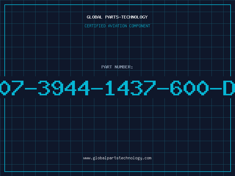 Aviation Part 507-3944-1437-600-DL