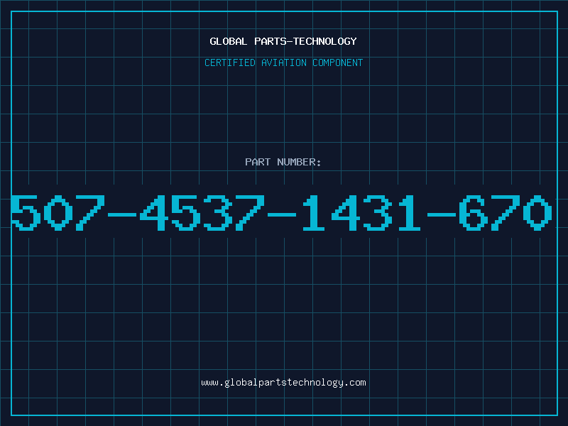 Aviation Part 507-4537-1431-670