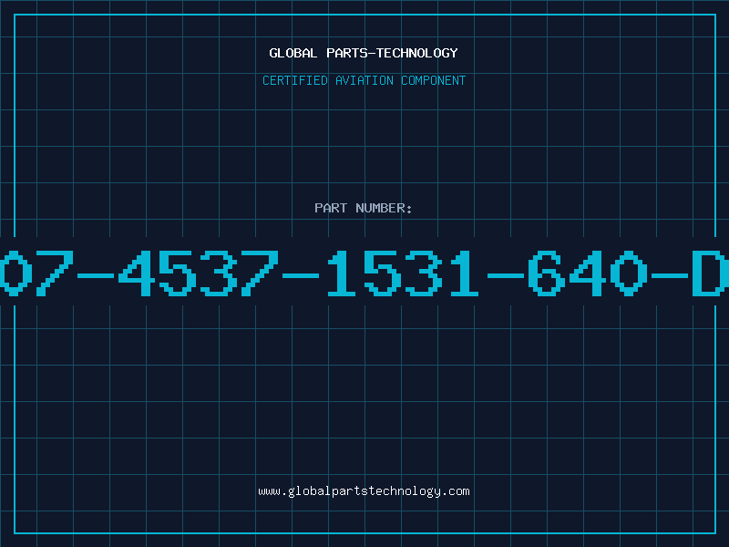 Aviation Part 507-4537-1531-640-DL