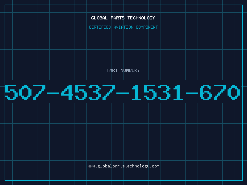 Aviation Part 507-4537-1531-670