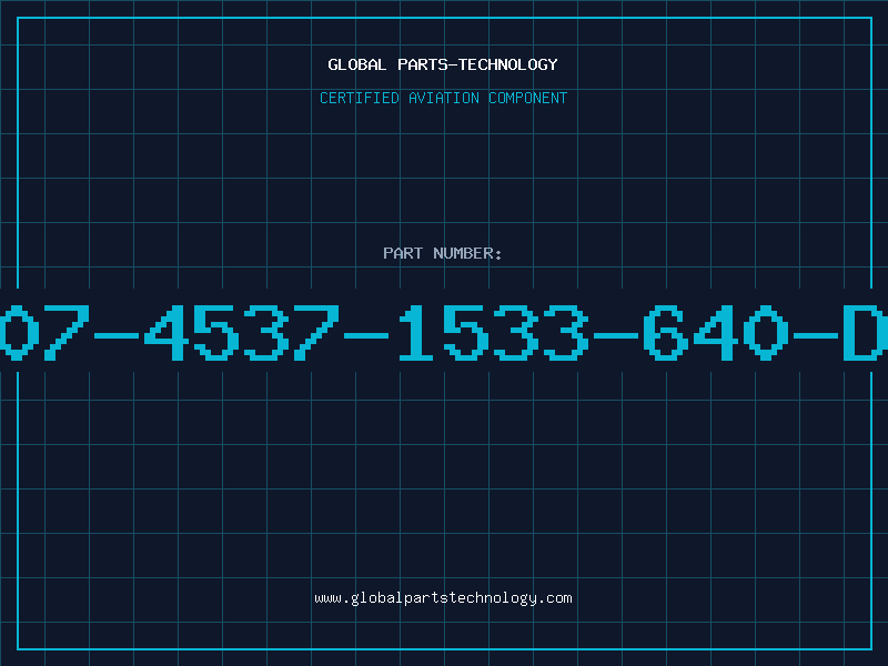Aviation Part 507-4537-1533-640-DL