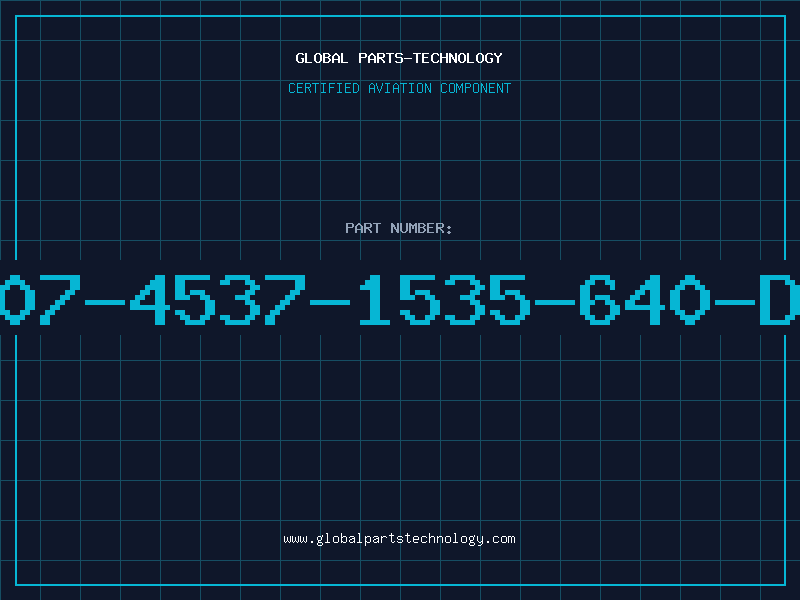 Aviation Part 507-4537-1535-640-DL