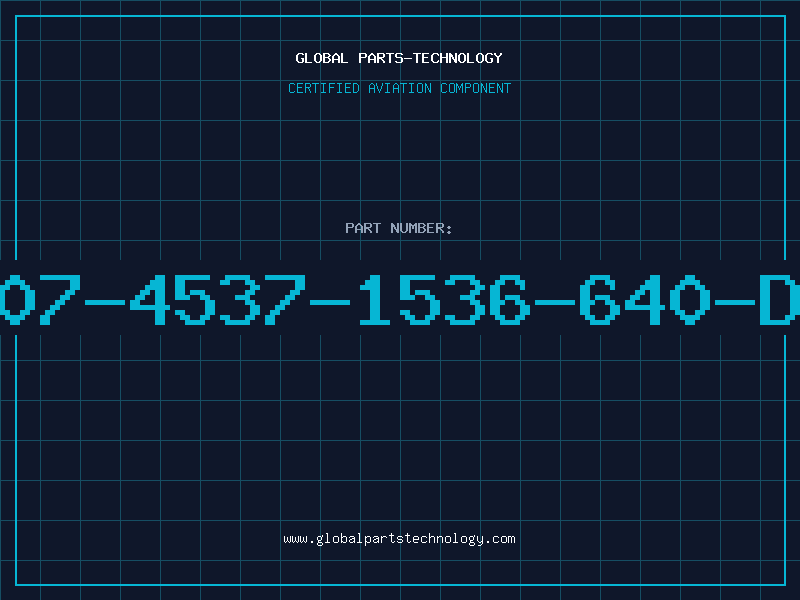 Aviation Part 507-4537-1536-640-DL