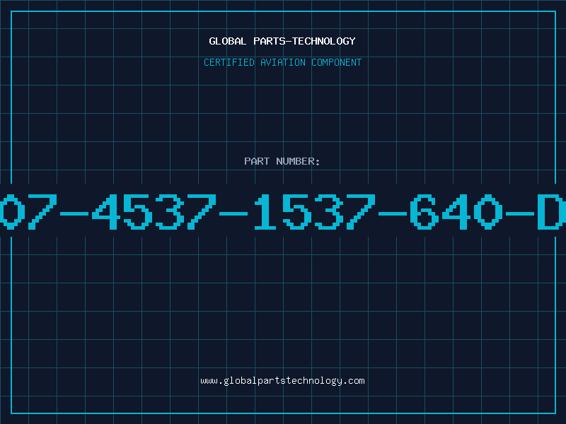 Aviation Part 507-4537-1537-640-DL