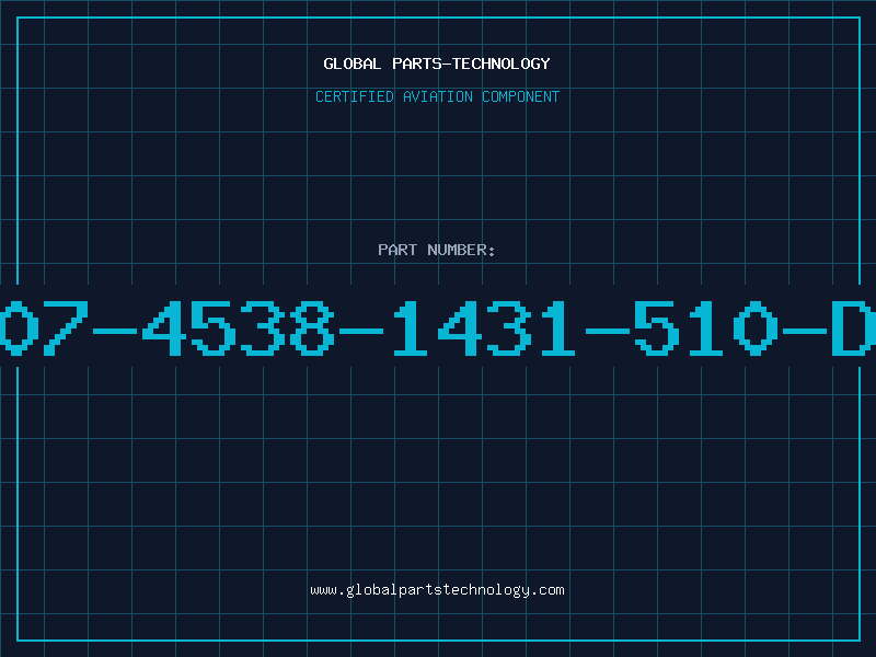 Aviation Part 507-4538-1431-510-DL