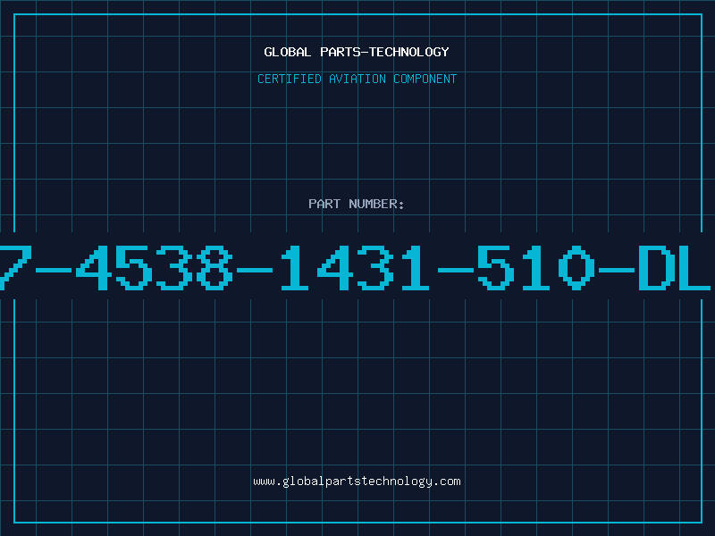 Aviation Part 507-4538-1431-510-DLCO