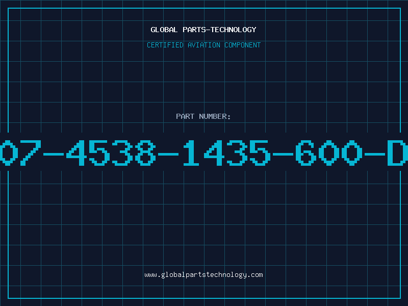 Aviation Part 507-4538-1435-600-DL