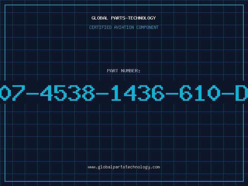 Aviation Part 507-4538-1436-610-DL