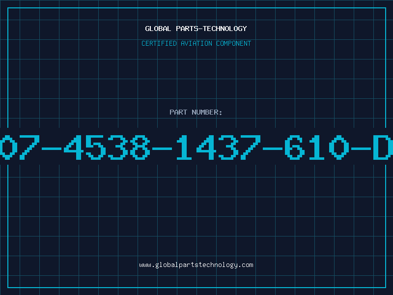Aviation Part 507-4538-1437-610-DL