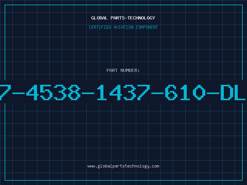 Aviation Part 507-4538-1437-610-DLCO