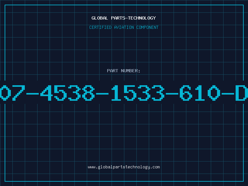 Aviation Part 507-4538-1533-610-DL