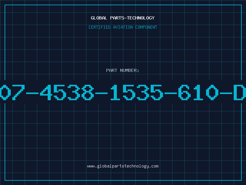Aviation Part 507-4538-1535-610-DL