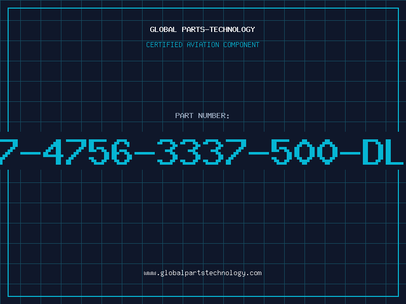 Aviation Part 507-4756-3337-500-DLCO