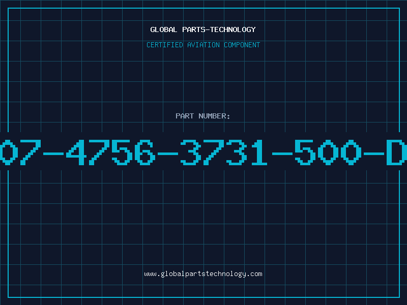 Aviation Part 507-4756-3731-500-DL