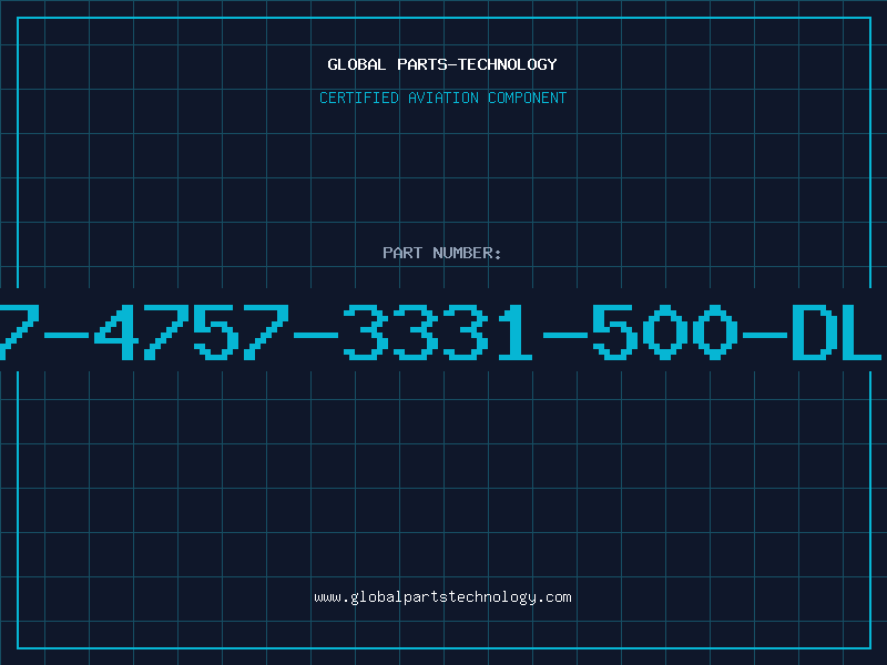 Aviation Part 507-4757-3331-500-DLCO