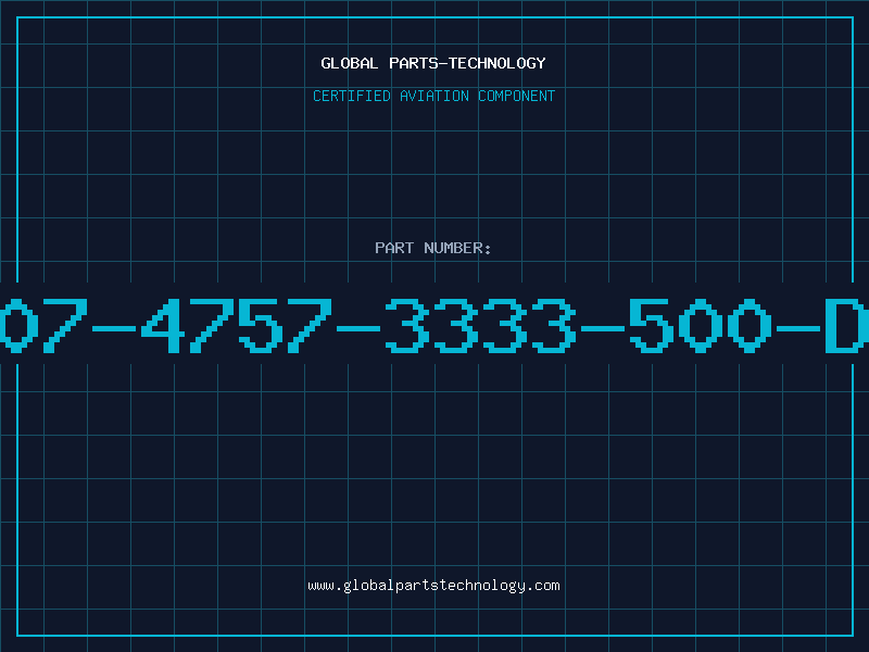 Aviation Part 507-4757-3333-500-DL