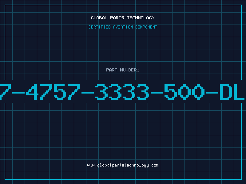 Aviation Part 507-4757-3333-500-DLCO