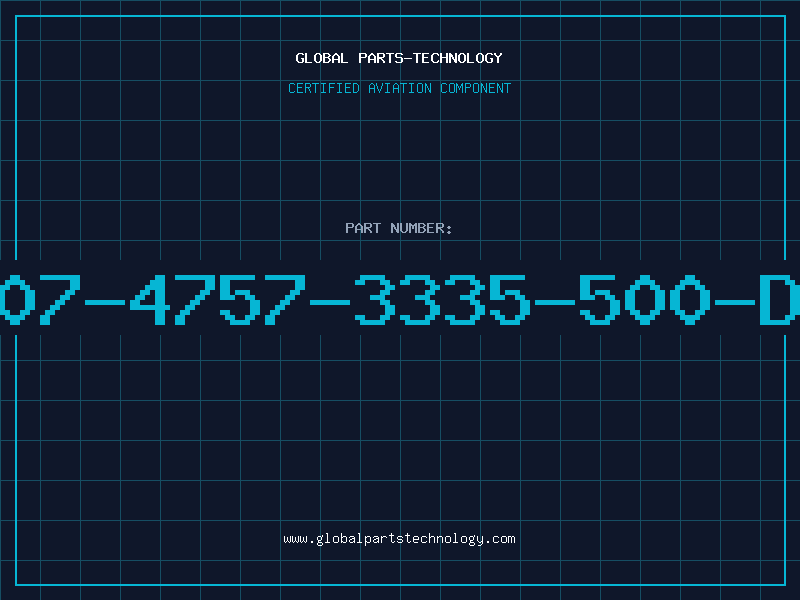 Aviation Part 507-4757-3335-500-DL