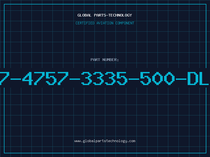 Aviation Part 507-4757-3335-500-DLCO