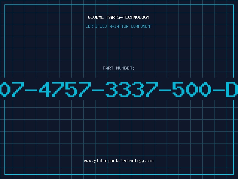 Aviation Part 507-4757-3337-500-DL
