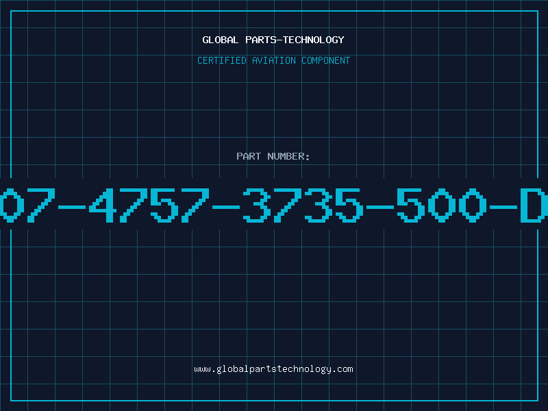 Aviation Part 507-4757-3735-500-DL