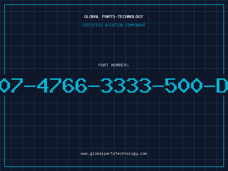 Aviation Part 507-4766-3333-500-DL