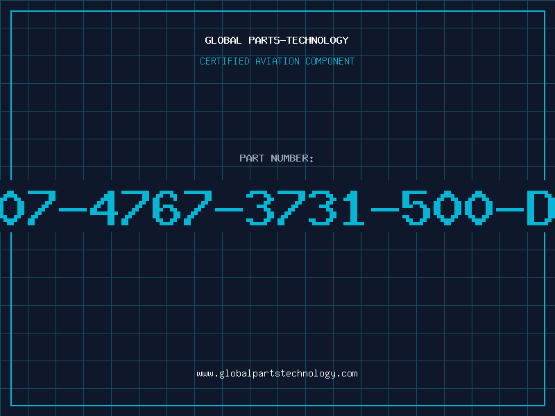 Aviation Part 507-4767-3731-500-DL