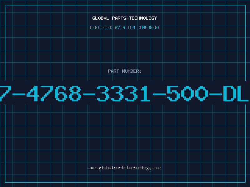 Aviation Part 507-4768-3331-500-DLCO