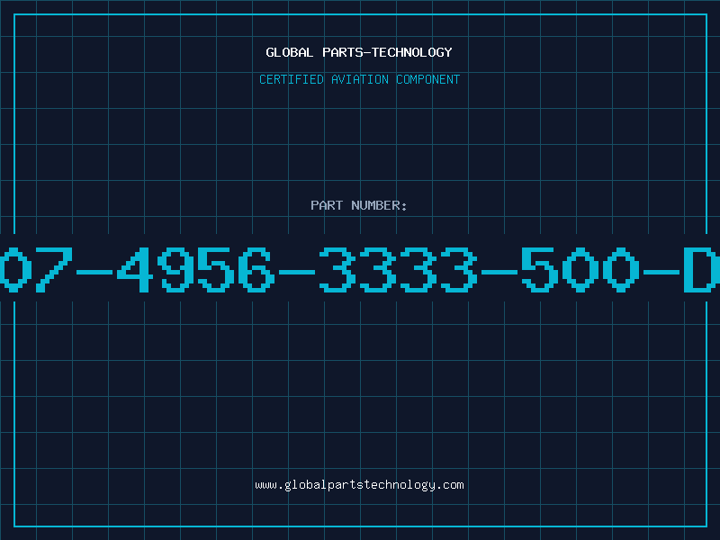 Aviation Part 507-4956-3333-500-DL