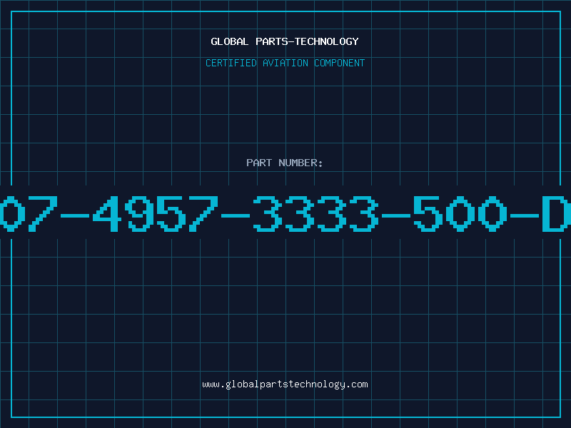 Aviation Part 507-4957-3333-500-DL