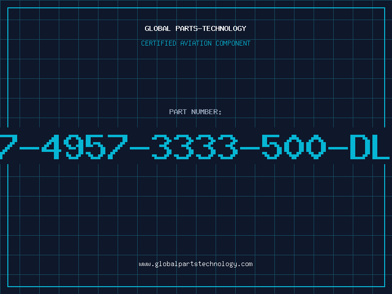 Aviation Part 507-4957-3333-500-DLCO