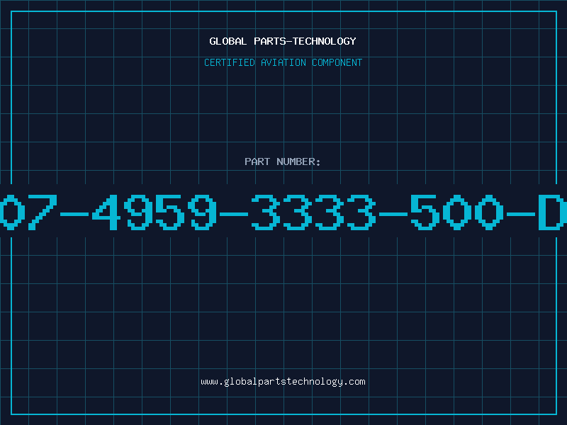 Aviation Part 507-4959-3333-500-DL
