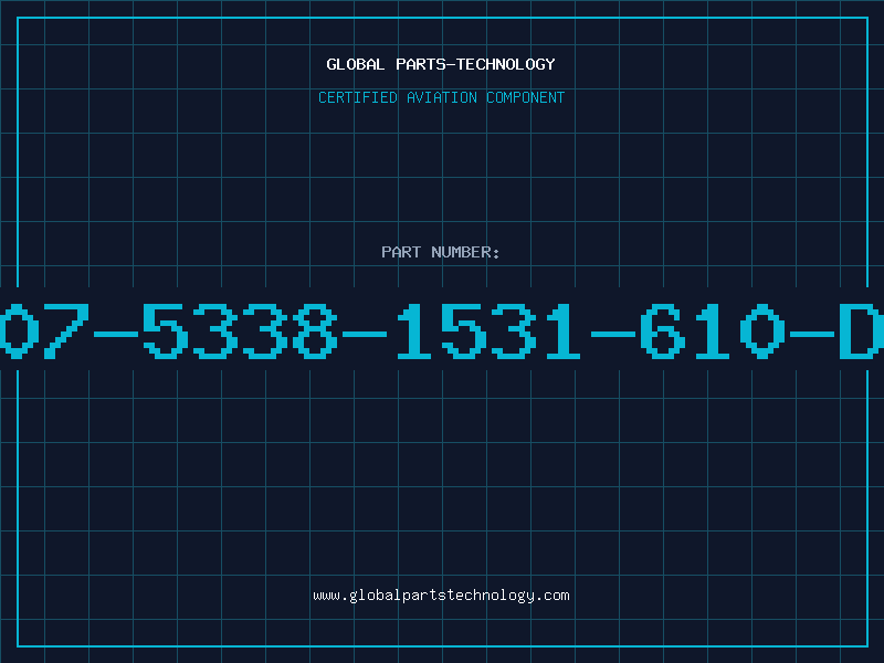 Aviation Part 507-5338-1531-610-DL