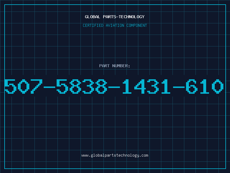 Aviation Part 507-5838-1431-610