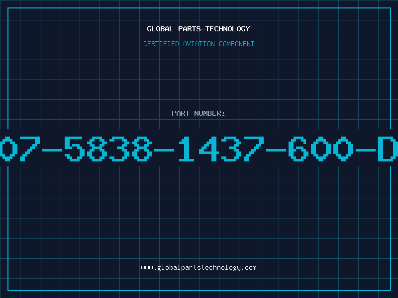 Aviation Part 507-5838-1437-600-DL
