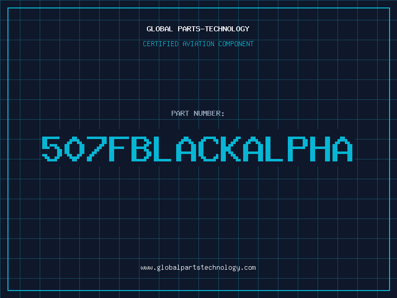 Aviation Part 507FBLACKALPHA