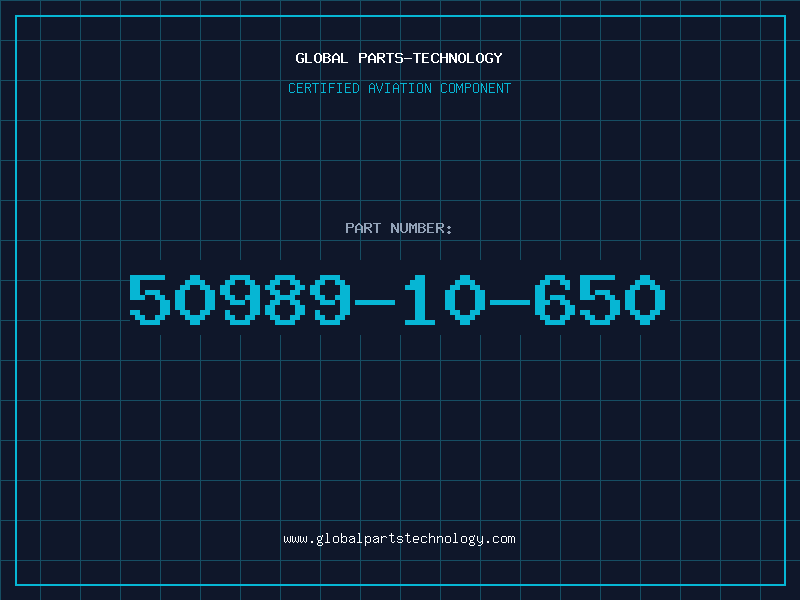 Aviation Part 50989-10-650