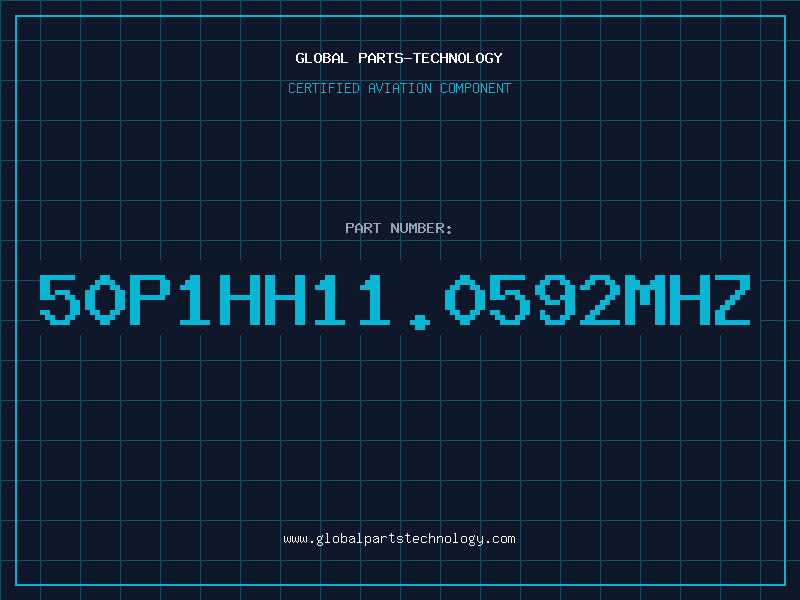 Aviation Part 50P1HH11.0592MHZ