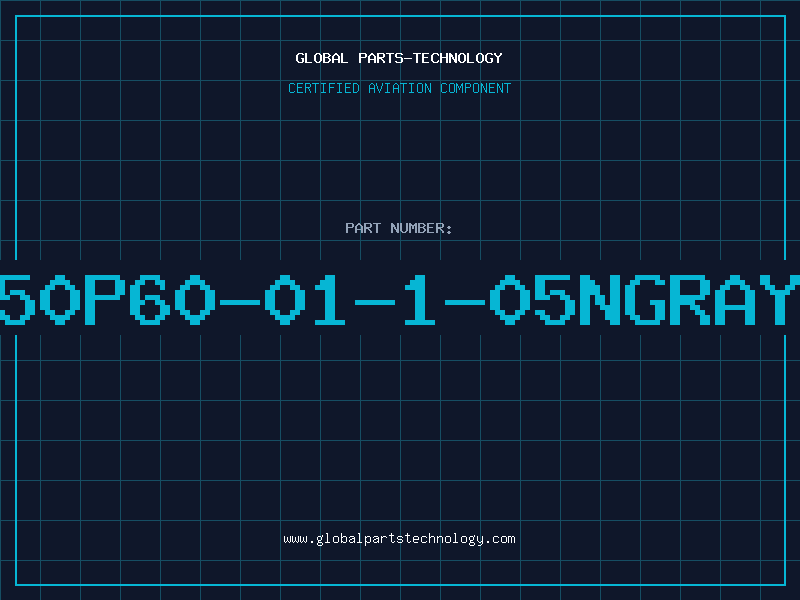 Aviation Part 50P60-01-1-05NGRAY