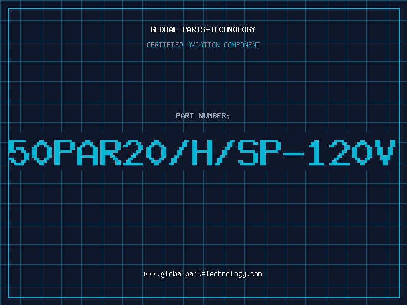 Aviation Part 50PAR20/H/SP-120V