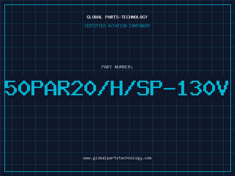 Aviation Part 50PAR20/H/SP-130V
