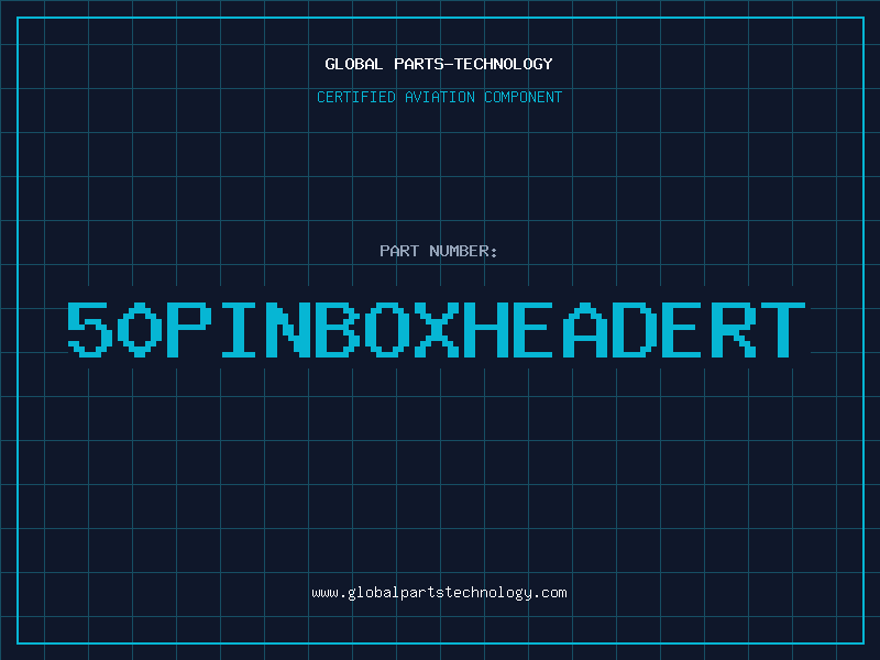 Aviation Part 50PINBOXHEADERT