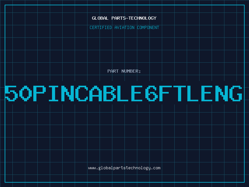 Aviation Part 50PINCABLE6FTLENG