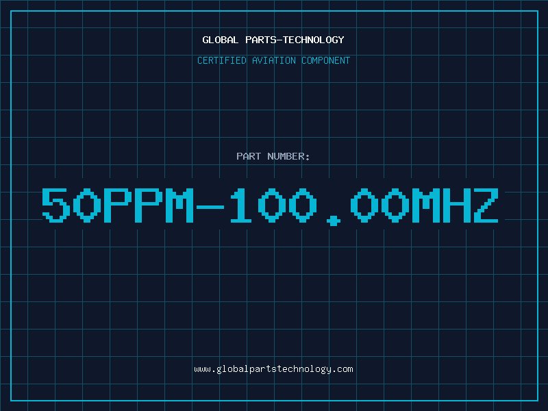 Aviation Part 50PPM-100.00MHZ
