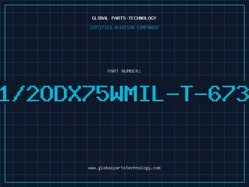Aviation Part 51/2ODX75WMIL-T-6736